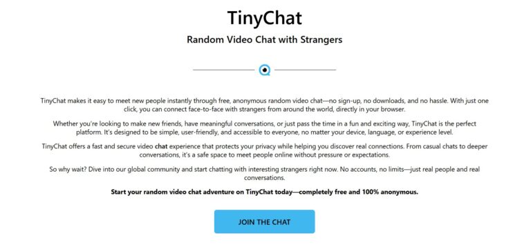 Tinychat Review: Guide to Free Adult Video Chat & Alternatives