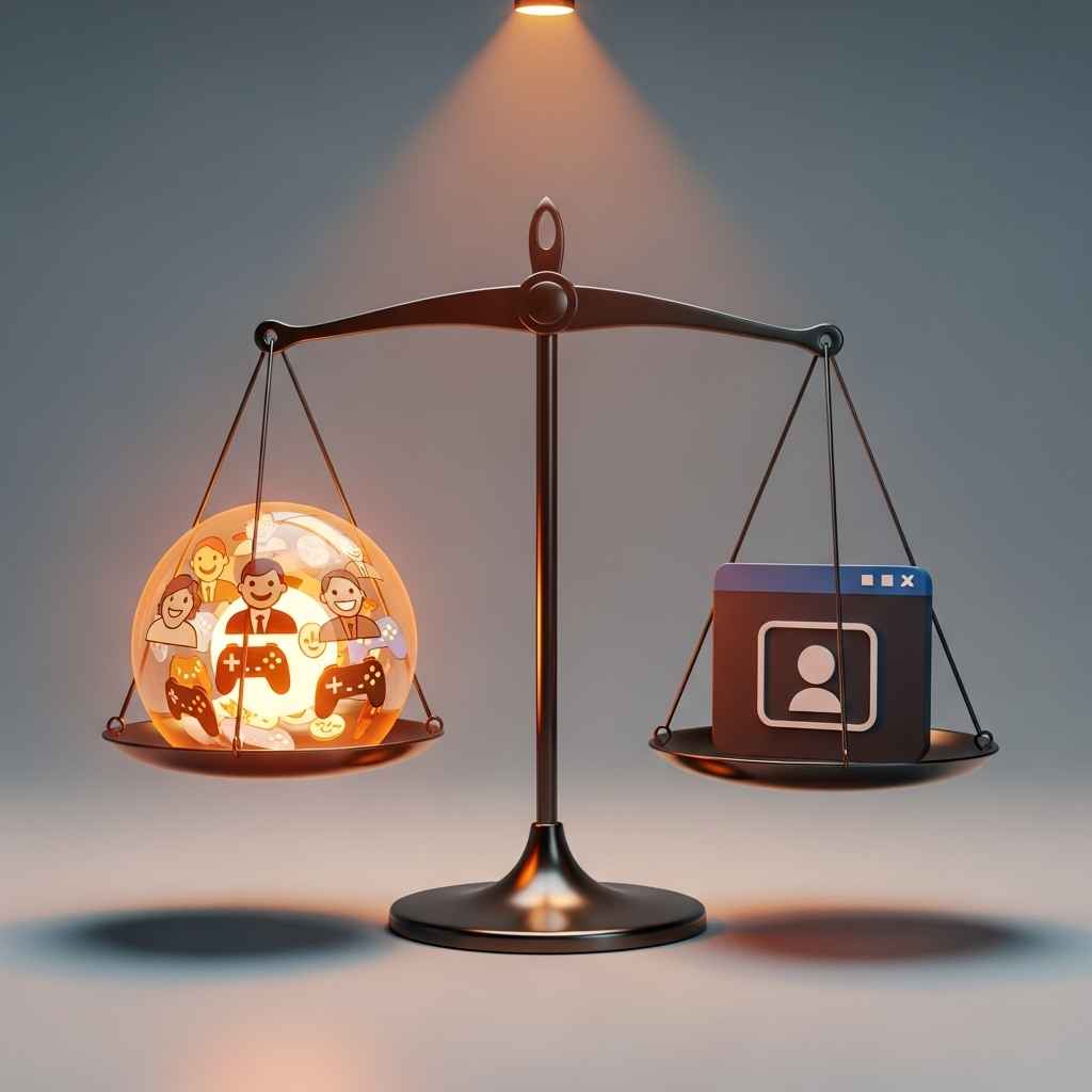 Scale evoking pros and cons