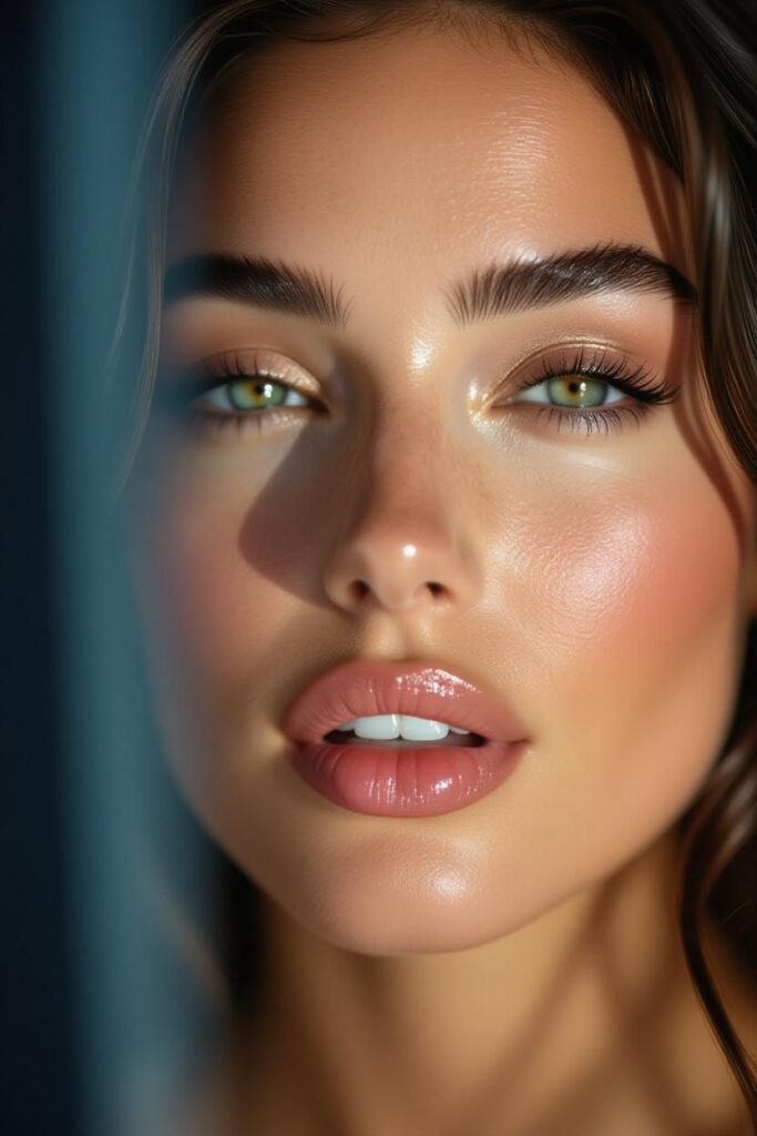 A close-up of a woman's face showing delight while lit by a screen, illustrating the conclusion that a better, more electrifying alternative to Lollichat is worth trying.