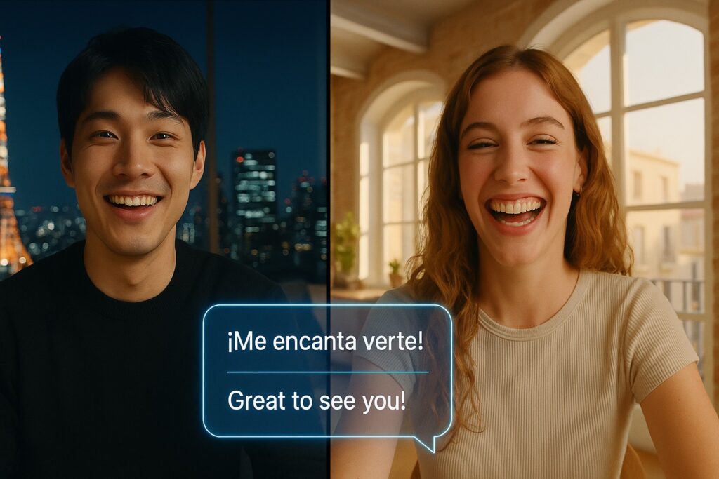 worldwide video chatting