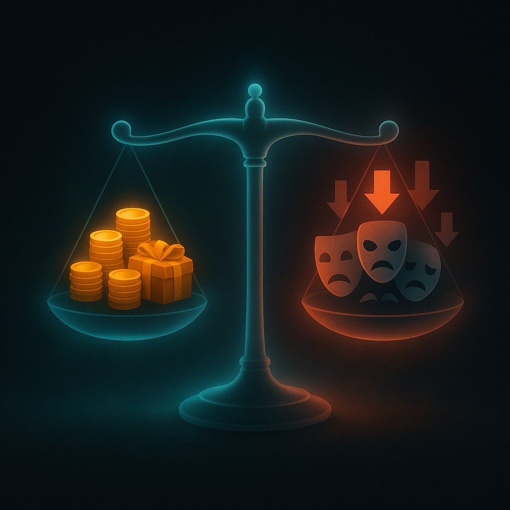 pros cons tango rewards vs pressure