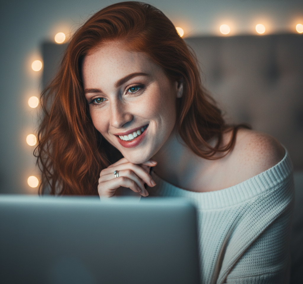 Redhead video chat