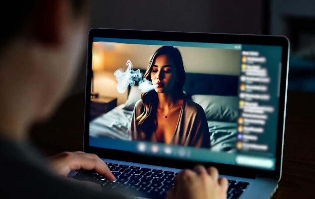 what are smoke cams live stream interface