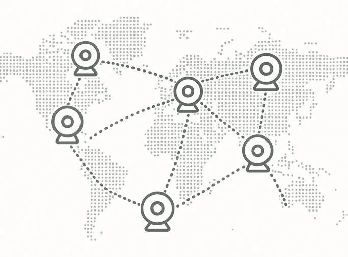 réseau mondial de webcam